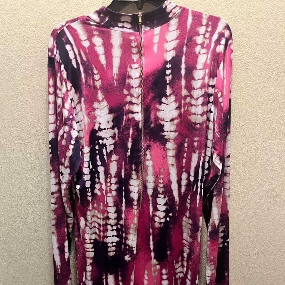 Pink & Purple Tye Dye Midi - Picture 5 of 7